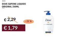 Prezzemolo e Vitale Dove sapone liquido original offerta