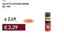 Prezzemolo e Vitale Gillette schiuma barba offerta