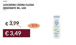 Prezzemolo e Vitale Leocrema crema fluida idratante offerta