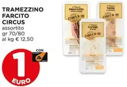 Alì Supermercati Tramezzino farcito CIRCUS offerta
