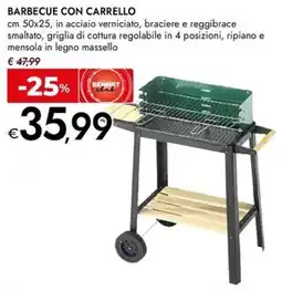 Bennet Barbecue con carrello offerta