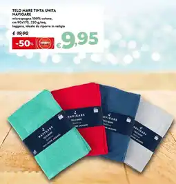 Bennet Telo mare tinta unita navigare offerta