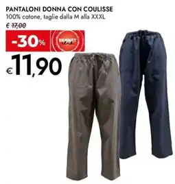 Bennet Pantaloni donna con coulisse offerta