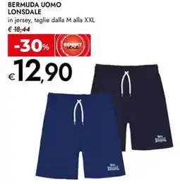 Bennet Bermuda uomo lonsdale in jersey offerta