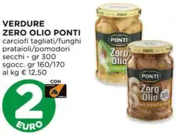 Alì Supermercati Verdure zero olio PONTI offerta