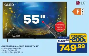 LG OLED55B56LA - OLED SMART TV 55"