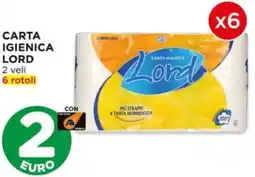 Alì Supermercati Carta igienica LORD offerta