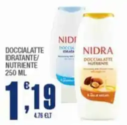 Splendidi e Splendenti Nidra doccialatte idratante/ nutriente offerta