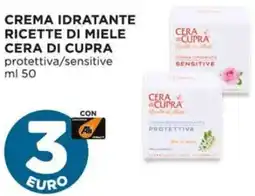 Alì Supermercati Crema idratante ricette di miele CERA DI CUPRA offerta