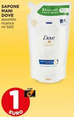 Alì Supermercati Sapone mani DOVE offerta