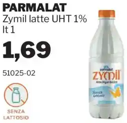 GrosMarket PARMALAT Zymil latte UHT 1% offerta