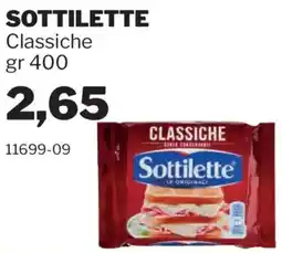 GrosMarket SOTTILETTE Classiche offerta
