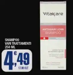 Splendidi e Splendenti Vitalcare shampoo offerta