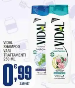 Splendidi e Splendenti Vidal shampoo offerta