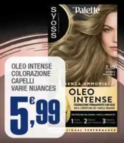 Splendidi e Splendenti Syoss oleo intense colorazione capelli offerta