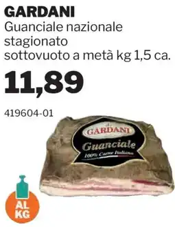 GrosMarket GARDANI Guanciale nazionale stagionato offerta