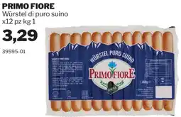 GrosMarket PRIMO FIORE Würstel di puro suino offerta