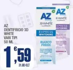 Splendidi e Splendenti Az dentifricio 3d white offerta