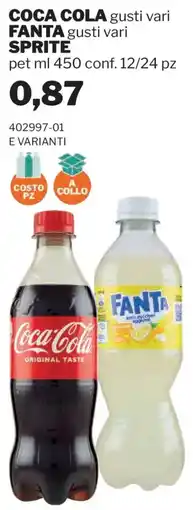 GrosMarket Coca cola fanta sprite offerta