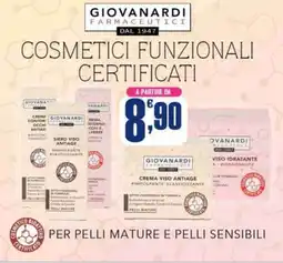 Splendidi e Splendenti Giovanardi farmaceutici cosmetici funzionali certificati offerta