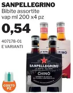 GrosMarket SANPELLEGRINO Bibite offerta