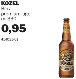 GrosMarket KOZEL Birra premium lager offerta