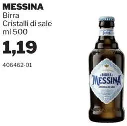 GrosMarket MESSINA Birra Cristalli di sale offerta