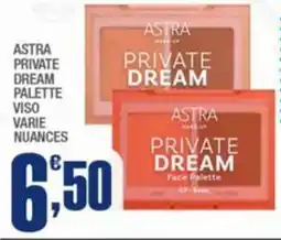 Splendidi e Splendenti Astra private dream palette viso offerta