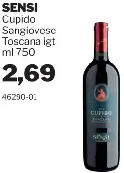 GrosMarket SENSI Cupido Sangiovese Toscana igt offerta