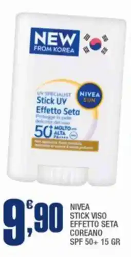Splendidi e Splendenti Nivea stick viso effetto seta coreano spf 50+ offerta