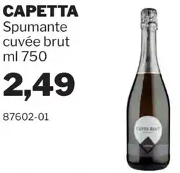 GrosMarket CAPETTA Spumante cuvée brut offerta