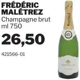 GrosMarket FRÉDÉRIC MALÉTREZ Champagne brut offerta