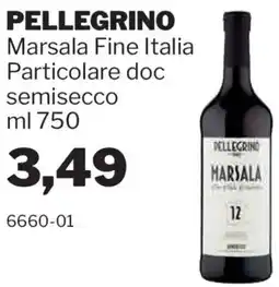 GrosMarket PELLEGRINO Marsala Fine Italia Particolare doc semisecco offerta