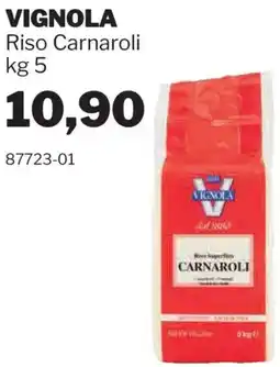 GrosMarket VIGNOLA Riso Carnaroli offerta