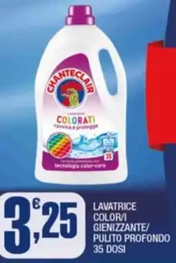 Splendidi e Splendenti Chanteclair lavatrice color/i gienizzante/ pulito profondo offerta