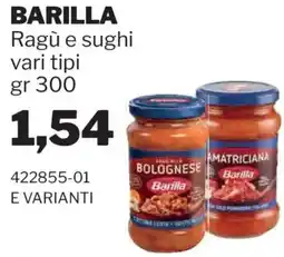 GrosMarket BARILLA Ragù e sughi offerta