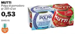 GrosMarket MUTTI Polpa di pomodoro offerta