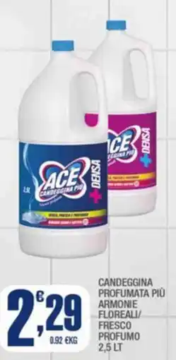 Splendidi e Splendenti Candeggina profumata più armonie floreali fresco profumo offerta