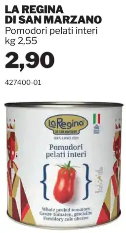 GrosMarket LA REGINA DI SAN MARZANO Pomodori pelati interi offerta