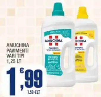 Splendidi e Splendenti Amuchina pavimenti offerta