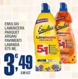 Splendidi e Splendenti Emulsio lavaincera parquet argan/ pavimenti lavanda offerta