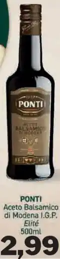 GrosMarket PONTI Aceto Balsamico di Modena I.G.P. Elité offerta