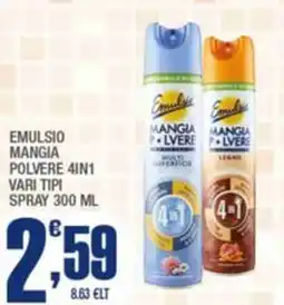 Splendidi e Splendenti Emulsio mangia polvere 4in1 spray offerta