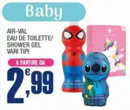 Splendidi e Splendenti Air-val eau de toilette/ shower gel offerta