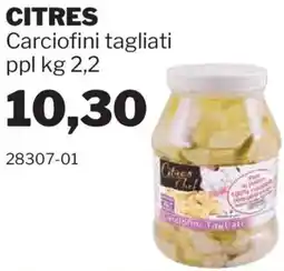 GrosMarket CITRES Carciofini tagliati offerta