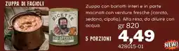 GrosMarket Zuppa di fagioli offerta