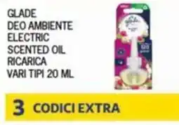 Splendidi e Splendenti Glade deo ambiente electric scented oil ricarica offerta