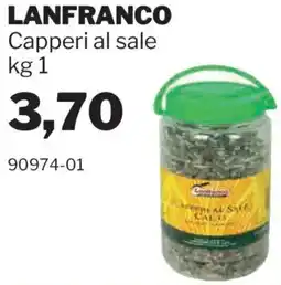 GrosMarket LANFRANCO Capperi al sale offerta