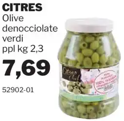 GrosMarket CITRES Olive denocciolate verdi offerta