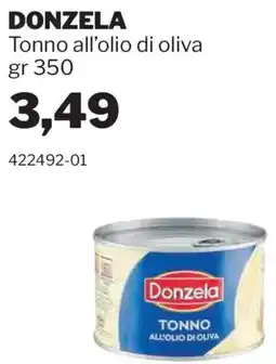GrosMarket DONZELA Tonno all'olio di oliva offerta